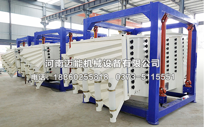 機(jī)制砂方形搖擺篩的特點(diǎn)以及工作原理有哪些？